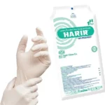 دستکش جراحی حریر  بدون پودر ۵۰ عددی